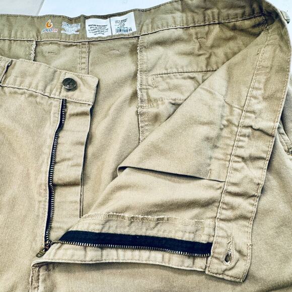 LAPCO FR Khaki Uniform Pants Mens 44x31 READ Flame Resistant CAT2 Workwear - Picture 5 of 12